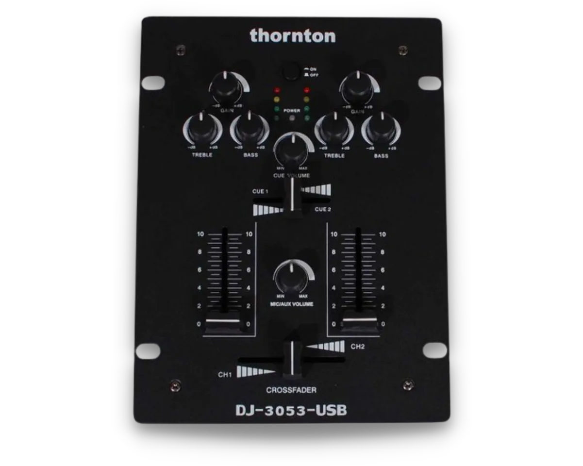 Thornton DJ-3053-USB DJ-mixer (discontinued)